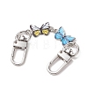 Printed Alloy Link Chain Purse Strap Extenders AJEW-BA00098-02-4