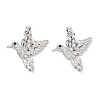 Brass Micro Pave Clear Cubic Zirconia Pendants KK-G533-07E-P-1