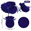20Pcs Gourd Velvet Drawstring Bags TP-BBC0001-07A-03-2