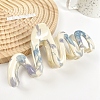 Ink Style Plastic Large Claw Hair Clips PW-WGA03CE-02-1