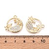 Alloy and Rhinestone Pendants PALLOY-T092-18C-G-3