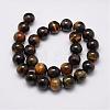 Natural Tiger Eye Bead Strands G-P230-07-14mm-2