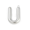 304 Stainless Steel Pendants STAS-I325-146P-U-1