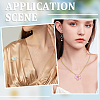 150Pcs 3 Colors Zinc Alloy Cabochons KK-SC0007-71A-5