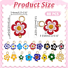 80Pcs Handmade Millefiori Glass Charms FIND-HY0005-27-2