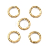 Ion Plating(IP) 304 Stainless Steel Open Jump Rings STAS-M081-02G-01-1