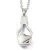 Alloy Resin Pendant Necklaces NJEW-B0003-09P-2