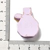 Electroplate Opaque Resin Cabochons LS-RESI-S10-03B-3