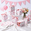 Flower Printed Paper Candy Boxes with Ribbon CON-WH0089-270B-4