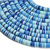 Handmade Polymer Clay Beads Strands PY-CBA21A8-01I-2
