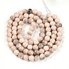 Baking Paint Glass Beads Strands DGLA-N013-10mm-06-2