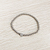 304 Stainless Steel Beads Stretch Bracelets for Women FS-WGC4F34-16-1