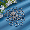25Pcs Stainless Steel Linking Rings FIND-ME0002-64-3