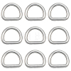 304 Stainless Steel D Rings STAS-CP0001-05A-6