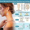 10Pcs Brass Stud Earring Findings DIY-CN0002-47-2