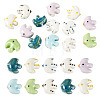 14Pcs Handmade Porcelain Ceramic Beads PORC-TA0001-76-1