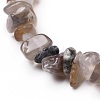 Natural Agate Chip Beads Stretch Bracelets BJEW-JB05765-01-2