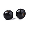 Dyed Natural Wood Beads WOOD-Q006-8mm-17-LF-3