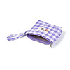 Plaid Pattern Cotton Cloth Clutch Bags AJEW-N003-20-4