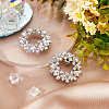 AHADEMAKER 2Pcs Detachable Flower Shoe Decoration AJEW-GA0004-28-5