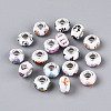 Opaque Resin European Beads RPDL-T004-01M-2