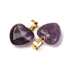 Natural Amethyst Pendants G-I311-A18-G-2