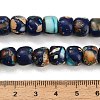 Dyed Synthetic Imperial Jasper Beads Strands GG-CBAA20A-03E-5