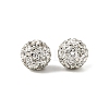 Polymer Clay Rhinestone Beads RB-C1438-12mm-A01-3