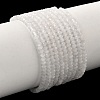 Natural Rainbow Moonstone Beads Strands G-G0005-D02-01-2