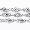 304 Stainless Steel Bar Link Chains CHS-H009-15P-1