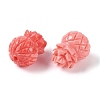 Synthetic Shell Dyed Carved Fruit Beads SHEL-C007-01A-2