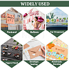 32Pcs Transparent Acrylic Double-sided Adhesive Stickers FIND-WH0290-41B-5