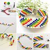 8/0 Round Glass Seed Beads SEED-PH0005-02-5