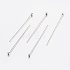 Tarnish Resistant 304 Stainless Steel Ball Head Pins X-STAS-K172-30P-05-2