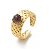 Natural Gemstone Finger Rings RJEW-K290-11G-2