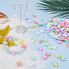 260Pcs 13 Colors Opaque Acrylic Beads MACR-SP0002-28-4