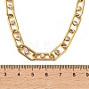 304 Stainless Steel Crystal Rhinestone Papperclip Chain Necklaces for Women SA-CBA8C9C-09G-4