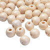 Natural Wood Beads TB16mmY-8-1