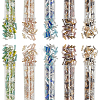 1500Pcs 5 Colors Glass Twist Bugle Beads GLAA-PH0003-73-1