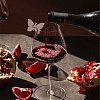 40Pcs Custom Mirror Acrylic Wine Glass Charms AJEW-FG0002-98B-6