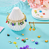 20Pcs Handmade Millefiori Glass Charms PALLOY-TADJ00004-5