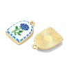 Printed Brass Pendants KK-CBAF9BC-07G-06-2