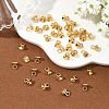 SHEGRACE Brass Bead Cap Bails XGRQ1U928-376G-4