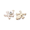 Halloween Theme Alloy Enamel Pendants PALLOY-N176-39A-RS-2