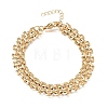 9.5MM 304 Stainless Steel Panther Chains Bracelets for Man and Women SA-CBAB767-14G-4