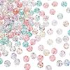 200Pcs Round AB Color Transparent Acrylic Beads TACR-HY0001-02-1