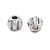 202 Stainless Steel Beads STAS-U012-04A-P-2