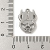 Non-Tarnish 304 Stainless Steel Connector Charms STAS-N103-92P-3