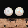 Electroplate Pearlized Glass Pearl Beads EGLA-T021-14B-01-4