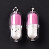 Translucent Plastic Pendants X-KY-L006-29G-3